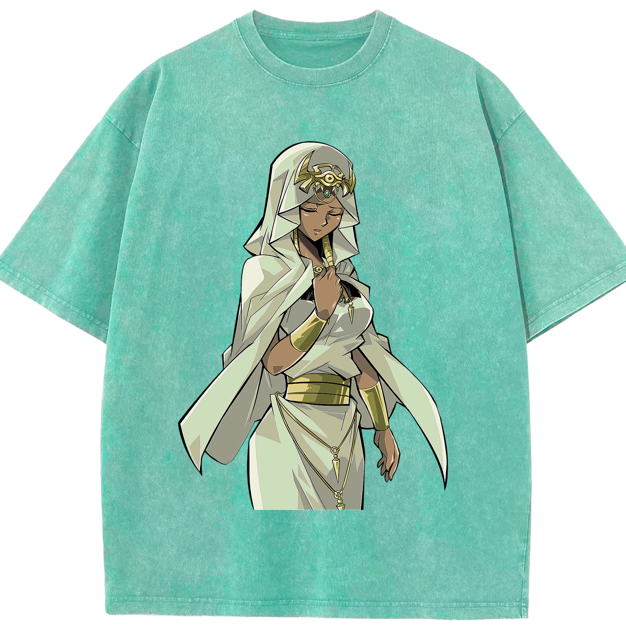 （画像用） 遊☆戯☆王 Yu-Gi-Oh! 綿100% ヴィンテージ風 半袖Tシャツ（フロントプリント）